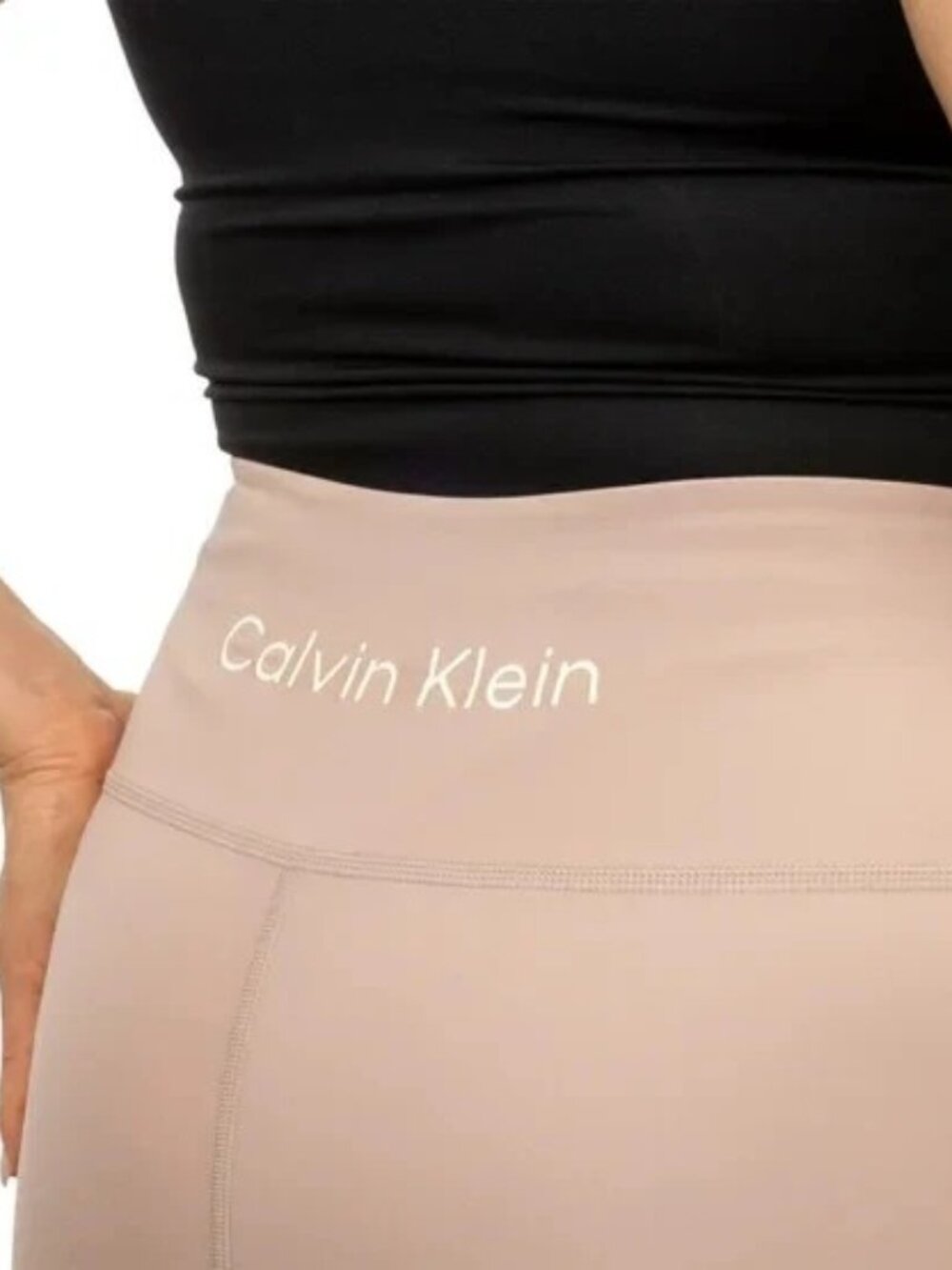 Calvin Klein Performance Women Seamless High Waisted Yoga Workout Flare Leggings